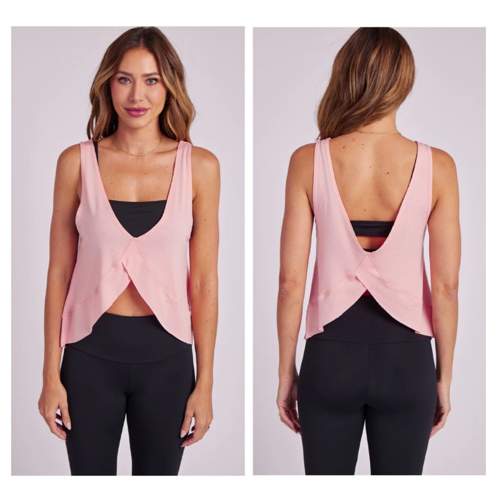 ๐ NWT Onzie | OM Reversible Tank | Peach Quartz | Size M/L - Picture 2 of 16